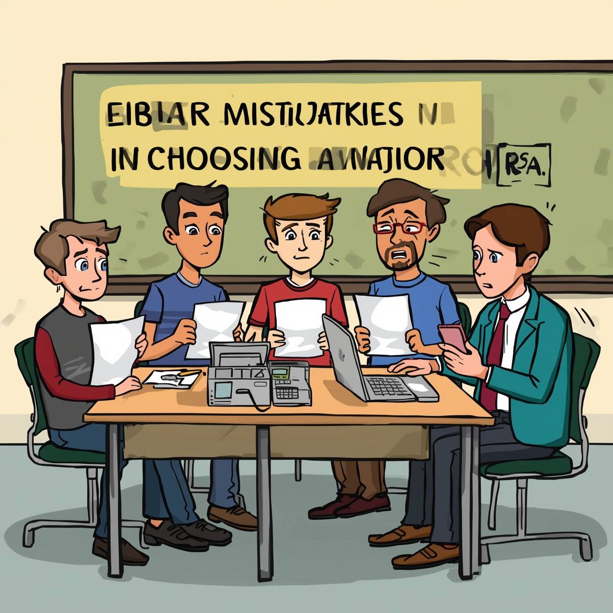 اشتباهات متدواول انتخاب رشته کنکور