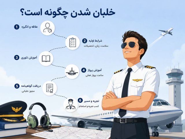 برای خلبان شدن چه رشته ای بخوانیم؟