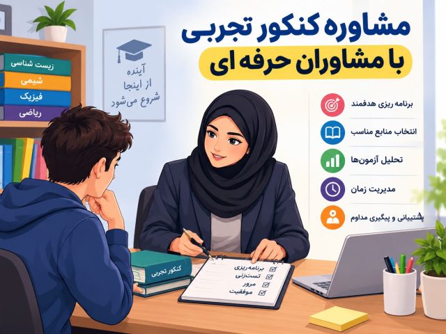مشاوره کنکور تجربی با مشاوران حرفه ای